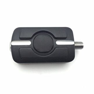 HK MOTO Motorcycle Black Skull Groove Foot Peg For Harley Wide Glide FXWG XLH Sportster XR 1000 Dyna Softail V-Rod CVO 1987-2014