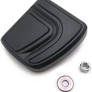 HK MOTO- Motorcycle Black Small Airflow Groove Brake Pedal Pad For Harley Davidson Fat Bob FXDF Dyna Wide Glide Breakout FXSB CVO Sportster 1200 Seventy Two Forty Eight Softail Deuce Softail FXST