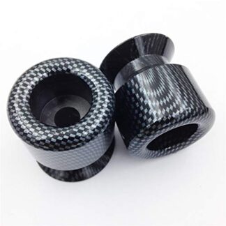 HK MOTO Motorcycle Carbon Fiber 10mm Swingarm Spools For Kawasaki Ninja 250R 650R Zx 6R 9R 10R 12R 14R Zzr