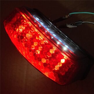 HK MOTO- Motorcycle rear Brake LED Tail lights for 94-08 Monster 900 1000 S2R S4 S4R S4RS smoke