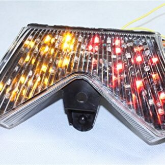 HK MOTO- New Led Tail Brake Light For 2006-2011 Kawasaki Ninja Zx-14 Zx1400 Zzr1400 Clear