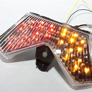 HK MOTO- New Led Tail Brake Light For 2006-2011 Kawasaki Ninja Zx-14 Zx1400 Zzr1400 Smoke