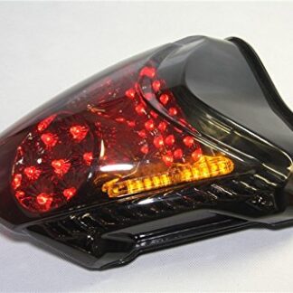 HK MOTO- New Led Tail Brake Light Turn Signals For 08-2012 Suzuki Hayabusa Gsx1300R Smoke
