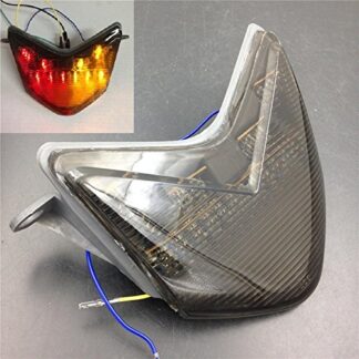 HK MOTO- New SMOKE Tail Light For Kawasaki Ninja Zx-6R Zx636 Zx-6Rr Zx600 Z750S Zx-10R
