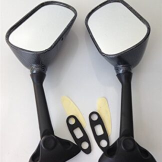 HK MOTO- Oem Replacement Mirrors For 2004 2005 Suzuki Gsxr 600 Gsx-R750 Gsxr600 Carbon