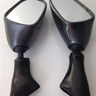 HK MOTO- Oem Replacement Side Mirrors Fit Suzuki Katana Gsx600F 750F Gsx 1998-2006 Carbon