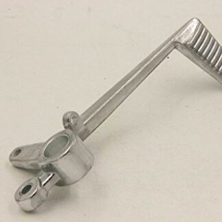 HK-MOTO Silver High Tensile Strength Aluminum Unfoldable Rear Brake Pedal Foot Lever For Honda CBR 1000RR 2004-2007