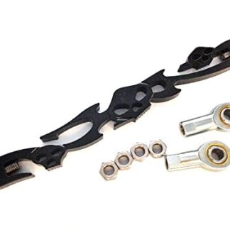 HK MOTO Skull Shift Linkage For Harley Softail Fxdwg Dyna Glide Flht Electra Black