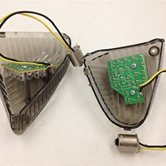 HK MOTO- Smoke Led Signal Tail Light Lens Cover Fit For 05 2005 Suzuki Gsxr Gsx-R 1000