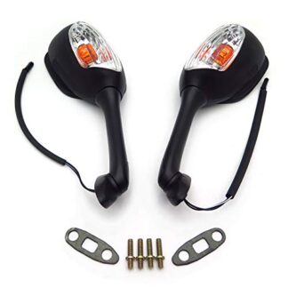 HK MOTO- Turn Signal Mirrors Fit for Suzuki GSXR 1000 2005-2010 K5 K6 K7 K8 K9 carbon clear (ZX)