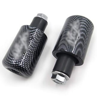 HK MOTO- Weight Bar Ends Rubber For 87-12 Kawasaki Ninja 250R EX250/06-12 650R EX650R