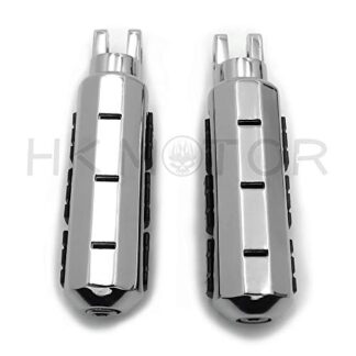 HK MOTO- Yamaha Stryker Virago 1100 750 V-Max V-Star 1100 650 Front Foot Peg Footrest Chr