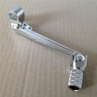 HK-Moto Chrome High Tensile Strength Aluminum Folding Rear Brake Pedal Foot Lever for Yamaha YZF R1 2007-2008