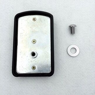 HK Moto Motorcycle Black Skull Groove Foot Large Brake Pedal For Harley Touring FLHTK Trike 1980-2014