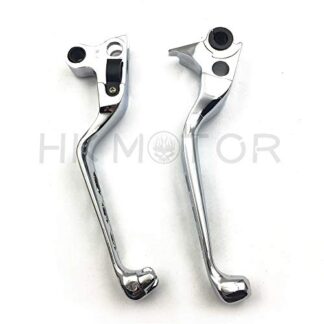 HK Moto Motorcycle Chrome CNC Aluminum Black Lever Skull Zombie for Harley FLSTN DELUXE FLSTF Fat Boy FLSTSC Springer Classic