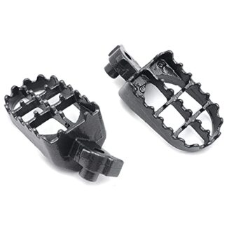 HK Motorcycle Gunmetal Black Foot Pegs CRF100F 50F 70F 80F 150R XR100R 50R 70R 80R Kawasaki KLR650