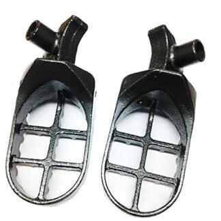 HK Motorcycle Gunmetal Black Foot Pegs For Yamaha WR250F WR400F WR426F WR450F (Except 2010) YZ125 YZ250 YZ250F YZ400F YZ426F YZ450F YZ85 Gas Gas Enducross EC 125 200 250 300