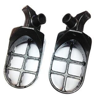 HK Motorcycle Gunmetal Black Racing Foot Pegs For CR500R CR250R CR125R YZ125 YZ250 WR400F YZ400F