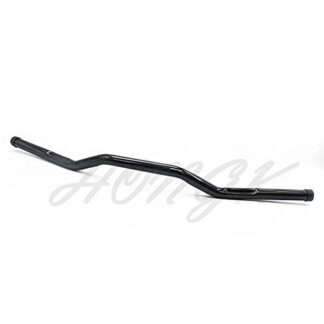 HONGK- 1" Black Dimpled handlebar Compatible with 1" Bars Harley Bikes Bobber Choppers Custom [B077BTCTYF]