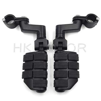 HONGK- 1" Highway Clamps Large Foot Pegs Compatible with TRIUMPH ROCKET 3 2300CC [B01BN0F5EG]