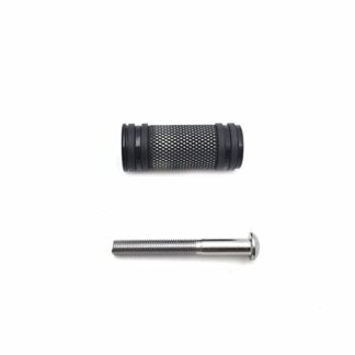 HONGK- 1 PC Black Narrow Band Billet Shifter Peg Compatible with Harley all models (Street Bob FXDB/Fat Bob FXDF/Low Rider FXDL/Low Rider S FXDLS/Wide Glide FXDWG/Softail Slim FLS) [B01M4QN40U]