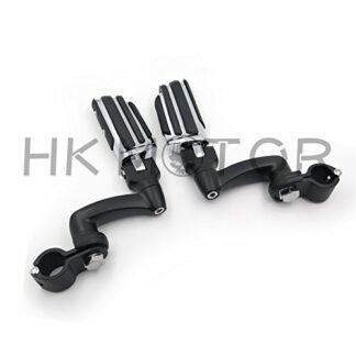 HONGK- 118- Adjustable FootPeg 1" Compatible with Honda GoldWing VTX1300 Shadow Valkyrie Chrome [B06XPNSYG5]