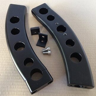 HONGK- 1.25 inch Drop Motorcycle Handlebar Risers Compatible with 2006-2009 Suzuki Boulevard M109R BLK [B01BN0ENF8]