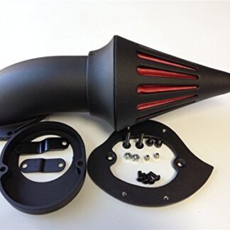 HONGK- Air Cleaner Kits intake filter Compatible with Yamaha Vstar V-Star 650 1986-2012 black [B01BW4PVX8]