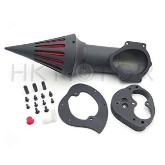 HONGK- Black Air Cleaner Kits Intake Compatible with Kawasaki Vulcan 1500 1600 Classic 2000-2012 [B01BW4PXI6]