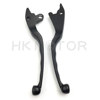 HONGK- Black Brake Clutch Skull Hand Levers Compatible with Suzuki Boulevard S50 S83 C90 [B01BW4SK2C]