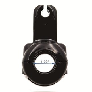 HONGK- Black Clutch Lever Mount Bracket Clutch Bracket Compatible with Harley Dyna Super Glide FXD/Softail Deluxe FLSTN/Night Train FXSTB [B01M02B8SA]