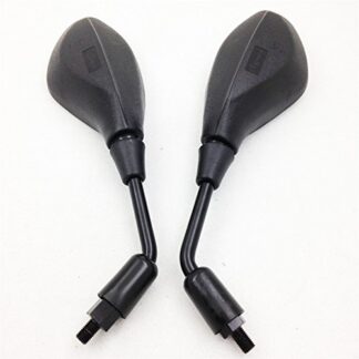 HONGK- Black Rearview back mirrors Compatible with Gilera Nexus 125 250 500 Keeway RKS 150 200 [B01C0STF4G]