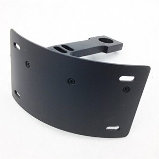 HONGK- Black Side Tag Bracket Compatible with Kawasaki ZXR6 ZX6R/636 ZX7 ZX9 Swingarm Mount License Plate [B01C0SRVDI]