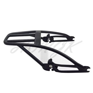 HONGK- Black Two-Up Luggage Rack Compatible with Harley Street 500 750 XG 500 XG750 2015-2018 [B07B4QPCN6]