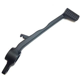 HONGK- Black Unfoldable Rear Brake Pedal Foot Lever Compatible with Kawasaki Ninja ZX10R 2004-2010/ Kawasaki Ninja ZX6R 2005-2008/ Kawasaki ZX636 2005-2006 [B01C0SZGDU]