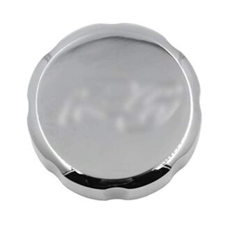 HONGK- Brake Fluid Reservoir Cap Cover"R6" Compatible with Yamaha YZF 600R 95-09/YZF R6 99-09 Chrome [B0772NKZCP]