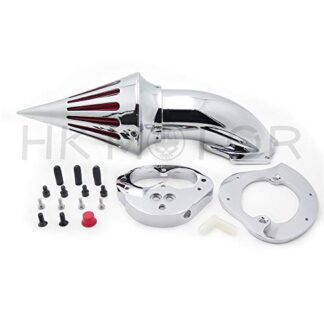 HONGK- Chrome Air Cleaner Kits Intake Compatible with Kawasaki Vulcan 1500 1600 Classic 2000-2012 [B01BW4PYA8]