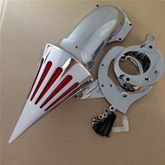 HONGK- Chrome Air Cleaner kits Compatible with Yamaha RoadStar 1600 XV1600A 1700 XV1700 1999-2012 [B01BW4Q3XU]