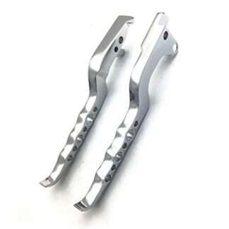 HONGK- Chrome Aluminum Brake Clutch Lever Compatible with Suzuki Tl Tl1000 Tl1000R 1986-2012 [B01BW4NJS2]