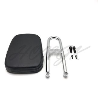 HONGK- Chrome Backrest NO Luggage Rack Compatible with Harley Street 500 750 XG500 XG750 15-17 [B07C9RLBKP]