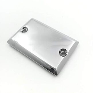 HONGK- Chrome Billet Brake Fluid Reservoir Cap Compatible with Yamaha Virago 535 700 750 1000 1100 [B01C0SU252]