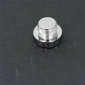 HONGK- Chrome Billet Oil Fluid Reservoir Cap Compatible with 1999-2012 Suzuki Hayabusa Gsxr 1300 [B01C0SSZTW]
