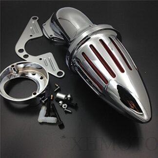 HONGK- Chrome Bullet Air Cleaner kits Compatible with Yamaha RoadStar 1600 XV1600A 1700 XV1700 1999-2012 [B01BW4QFNS]