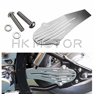 HONGK- Chrome Iron Plate Drive Shaft Cover Compatible with Yamaha V-Star 650 1100 Classic Custom [B06VVTVZJL]