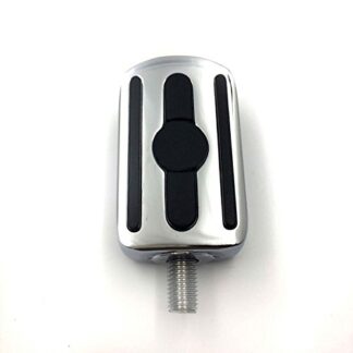 HONGK- Chrome Skull shifter peg/Toe Heel Rest Peg Compatible with Fits Harlye Davidson 1984-2016 all models (Street Glide/CVO Limited/Fat Bob/Softail Slim) [B01LP9LOTK]