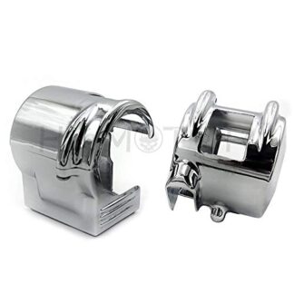 HONGK- Chrome Switch Housing Cover Compatible with Honda Vtx 1800 Model C/R/S/F/N 2002-2007 [B01C0SXAI8]