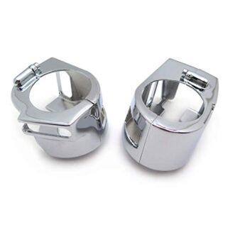HONGK- Chrome Switch Housing Cover Compatible with Yamaha Xvs V-Star 1100 Custom Xvs1100 1999-2012 [B01C0SX8LM]