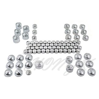 HONGK- Compatible with 1999-2005 HARLEY-DAVIDSON Dyna Chrome Engine & Misc Bolt Nuts 86 Pieces [B076BPFHBP]