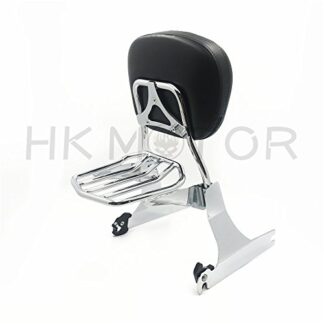 HONGK- Detachable Backrest Sissy Bar&Luggage Rack Compatible with Harley Dyna Low Rider FXDL 06-UP [B07FJ79CSZ]