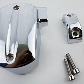 HONGK- Front Brake Fluid Master Cylinder Cover Compatible with Yamaha V-Star 650 950 1100 1300 CHROME [B01C0SX3NU]